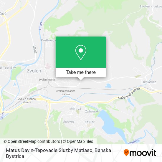 Matus Davin-Tepovacie Sluzby Matiaso map