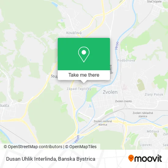 Dusan Uhlik Interlinda map