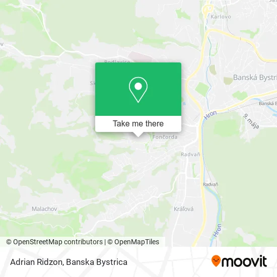 Adrian Ridzon map