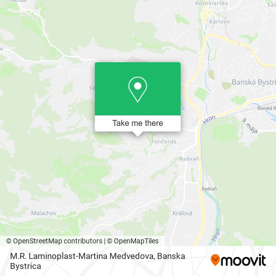 M.R. Laminoplast-Martina Medvedova map