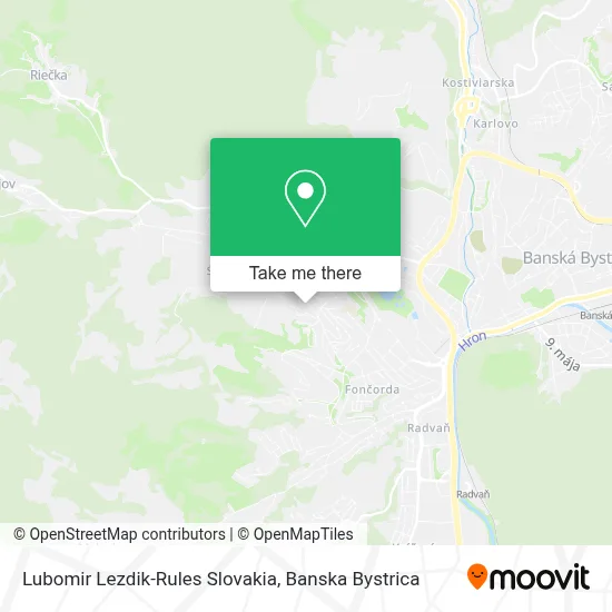 Lubomir Lezdik-Rules Slovakia map