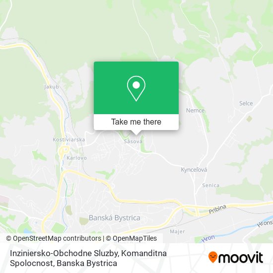 Inziniersko-Obchodne Sluzby, Komanditna Spolocnost map