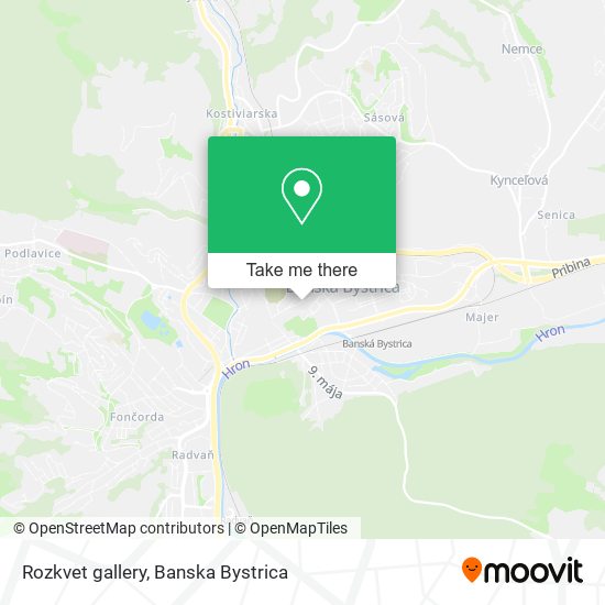 Rozkvet gallery map