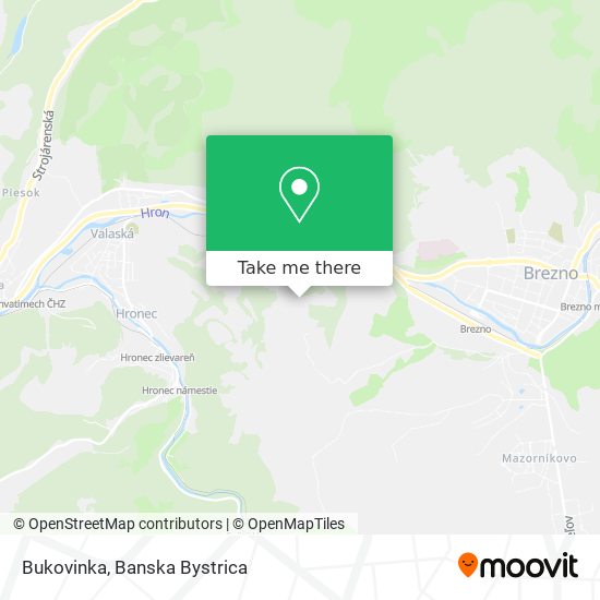 Bukovinka map