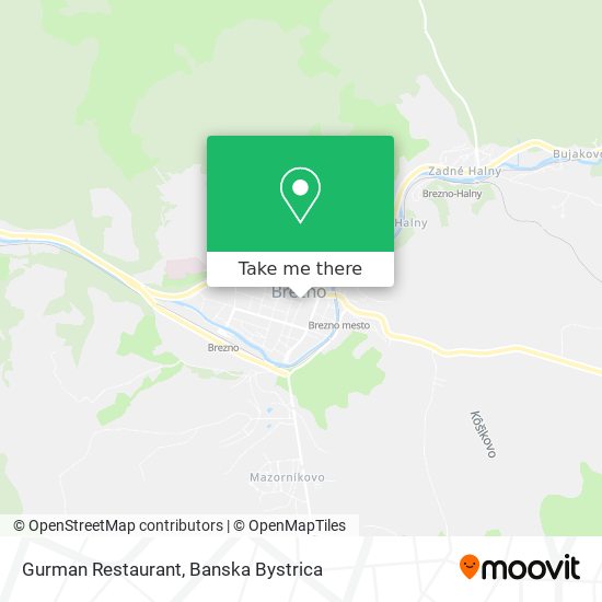 Gurman Restaurant map