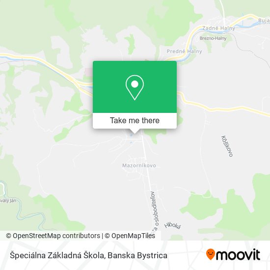 Špeciálna Základná Škola map