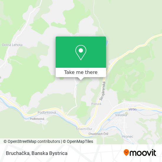 Bruchačka map