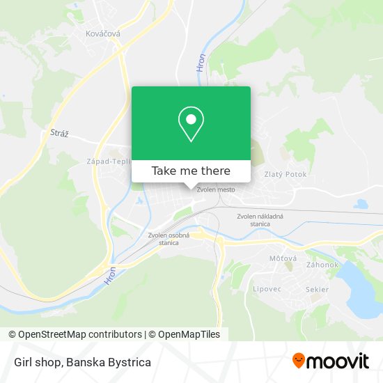 Girl shop map