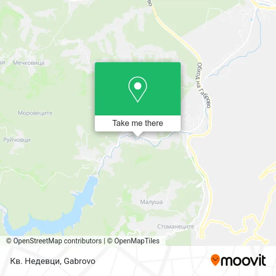 Карта Кв. Недевци