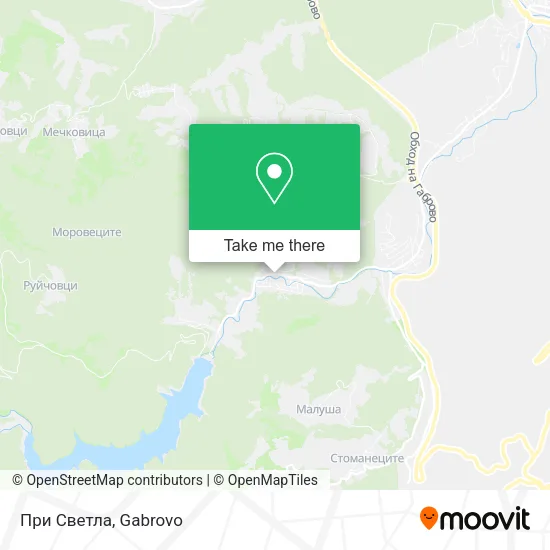 При Светла map