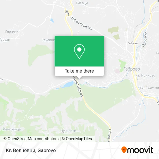 Карта Кв Велчевци