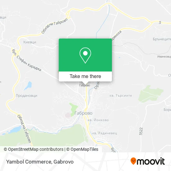 Карта Yambol Commerce