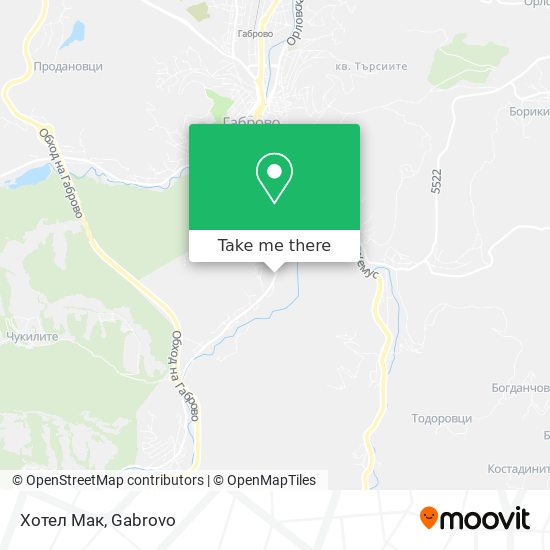 Хотел Мак map