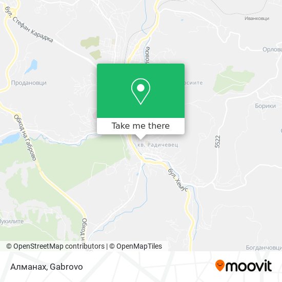 Алманах map