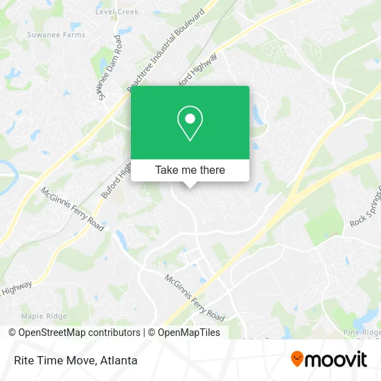 Mapa de Rite Time Move