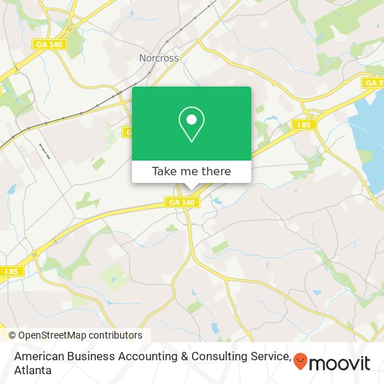 American Business Accounting & Consulting Service map