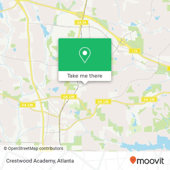 Crestwood Academy map