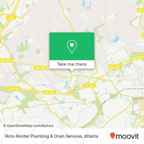 Roto-Rooter Plumbing & Drain Services map