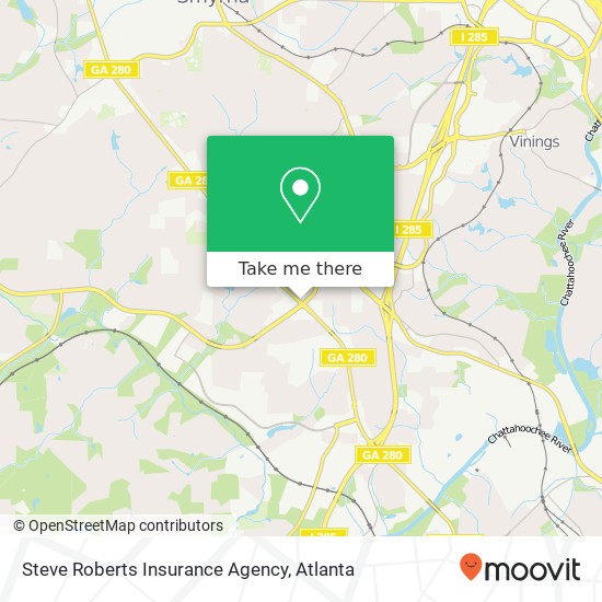 Steve Roberts Insurance Agency map