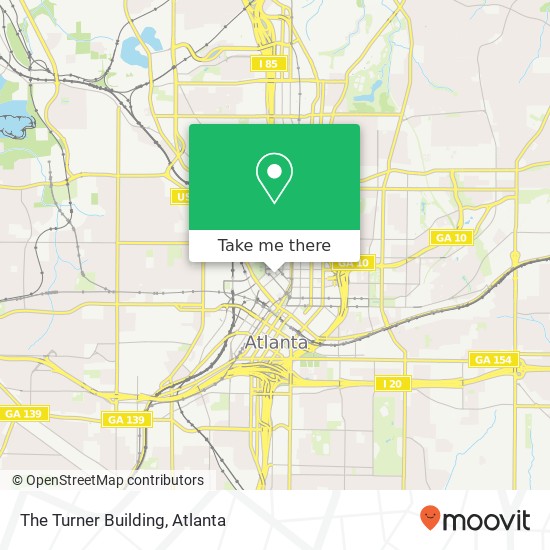 The Turner Building map