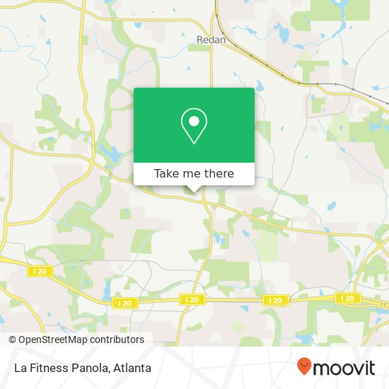 Mapa de La Fitness Panola