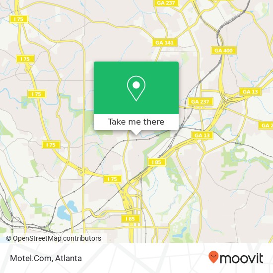 Mapa de Motel.Com