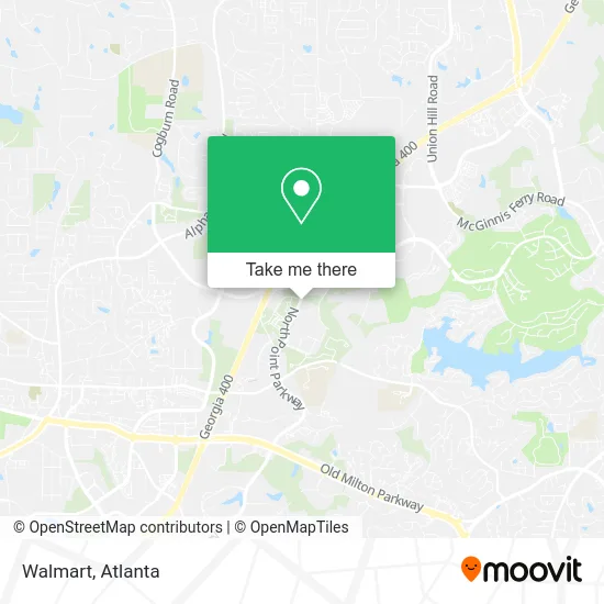 Walmart map