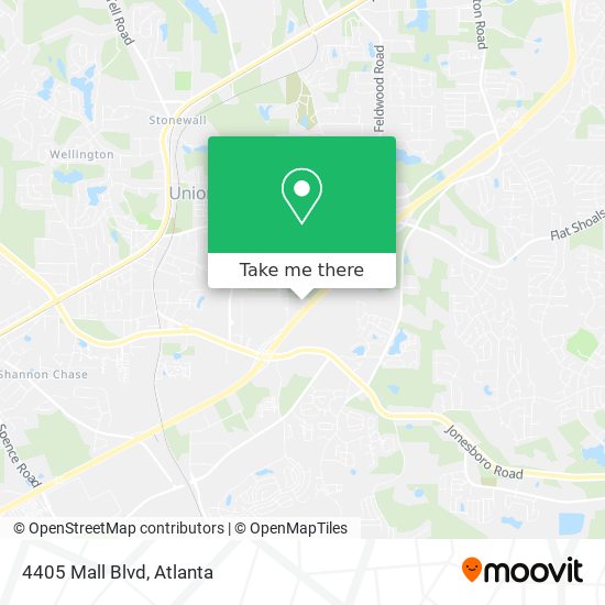 4405 Mall Blvd map