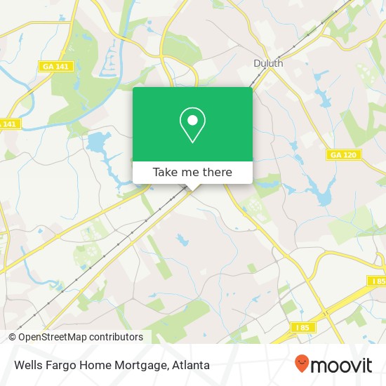 Wells Fargo Home Mortgage map