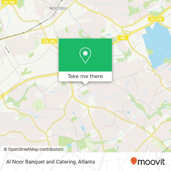 Mapa de Al Noor Banquet and Catering