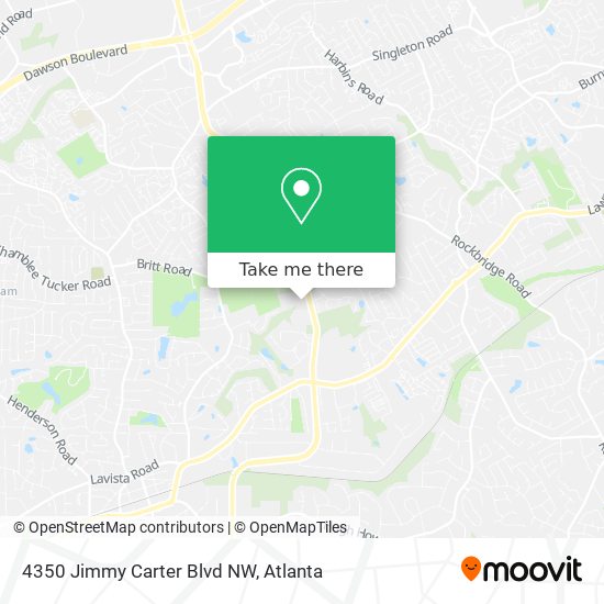 4350 Jimmy Carter Blvd NW map