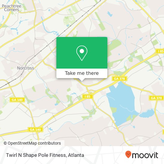 Twirl N Shape Pole Fitness map