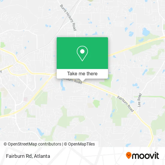 Mapa de Fairburn Rd