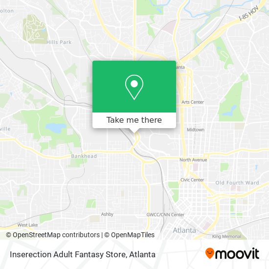 Inserection Adult Fantasy Store map