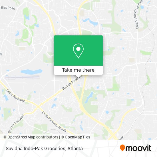 Suvidha Indo-Pak Groceries map