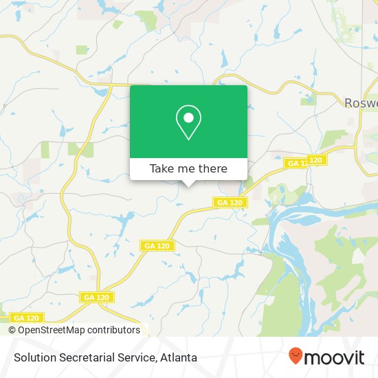 Solution Secretarial Service map