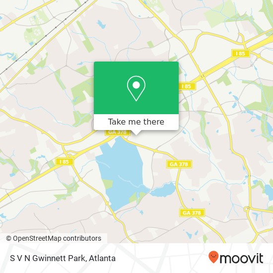 Mapa de S V N Gwinnett Park