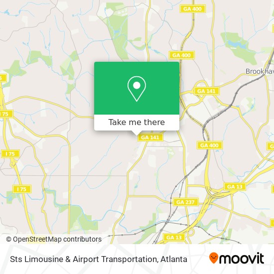 Mapa de Sts Limousine & Airport Transportation