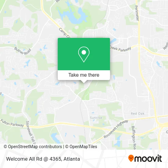Mapa de Welcome All Rd @ 4365