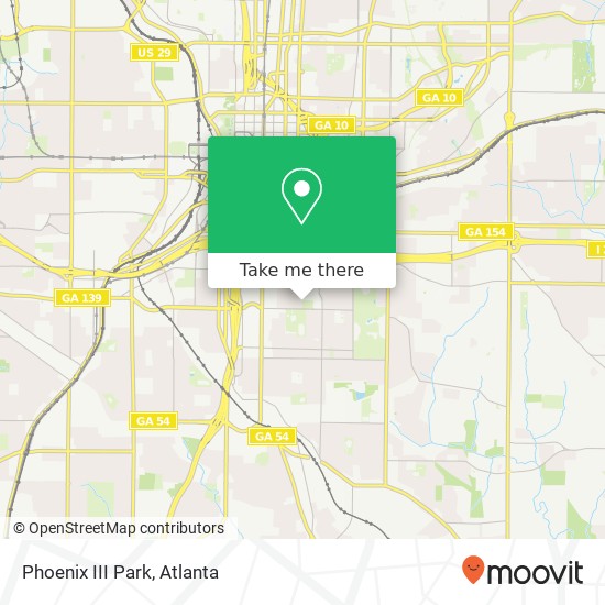 Phoenix III Park map