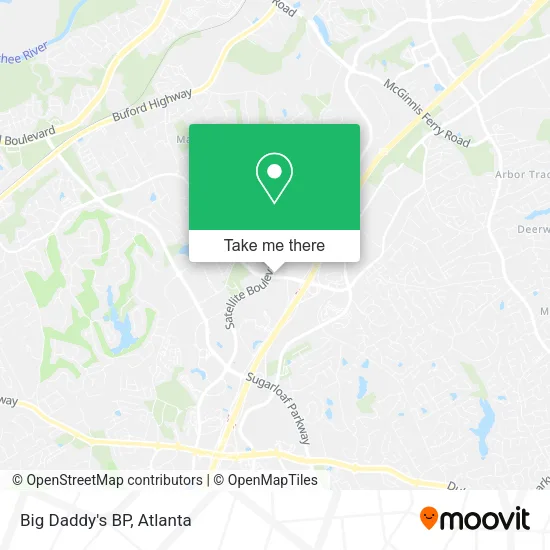 Big Daddy's BP map