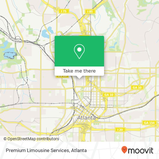 Premium Limousine Services map