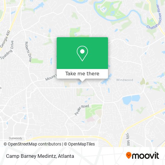 Camp Barney Medintz map
