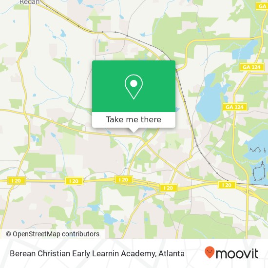 Berean Christian Early Learnin Academy map