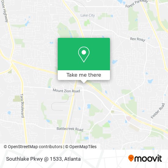 Mapa de Southlake Pkwy @ 1533