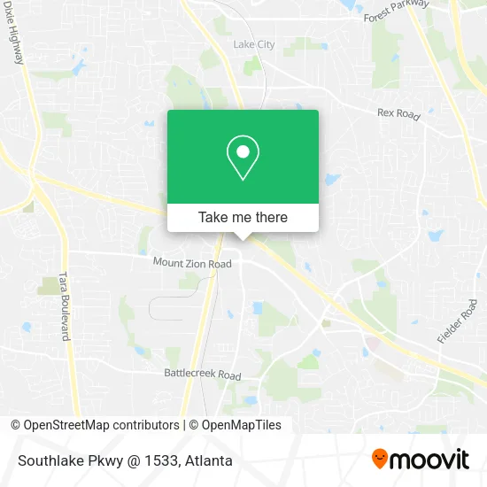 Mapa de Southlake Pkwy @ 1533