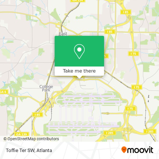 Toffie Ter SW map