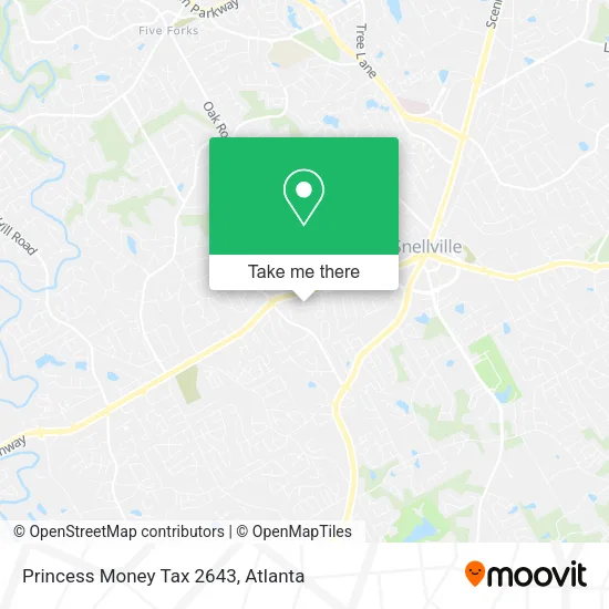 Princess Money Tax 2643 map