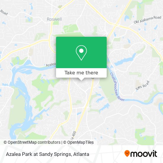 Mapa de Azalea Park at Sandy Springs