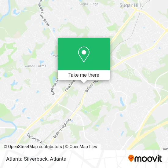 Atlanta Silverback map